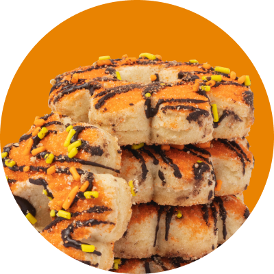 Autumn Shortbread Cookie