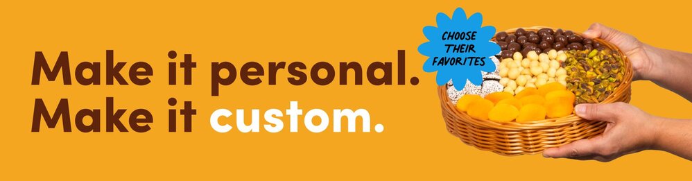 MAKE IT PERSONAL. MAKE IT CUSTOM TEXT