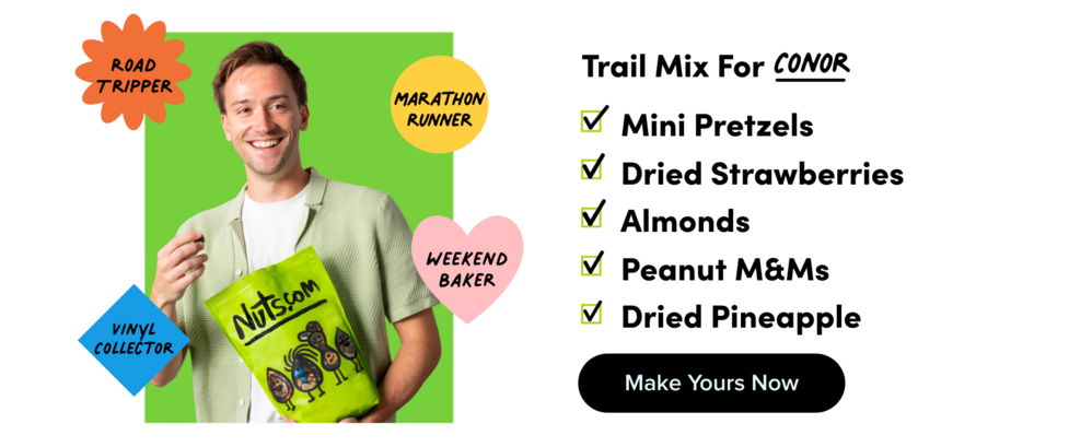 Trail Mix for Conor.  Make yours now.