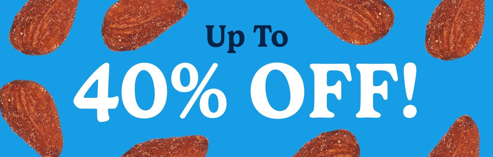 Up to 40% off