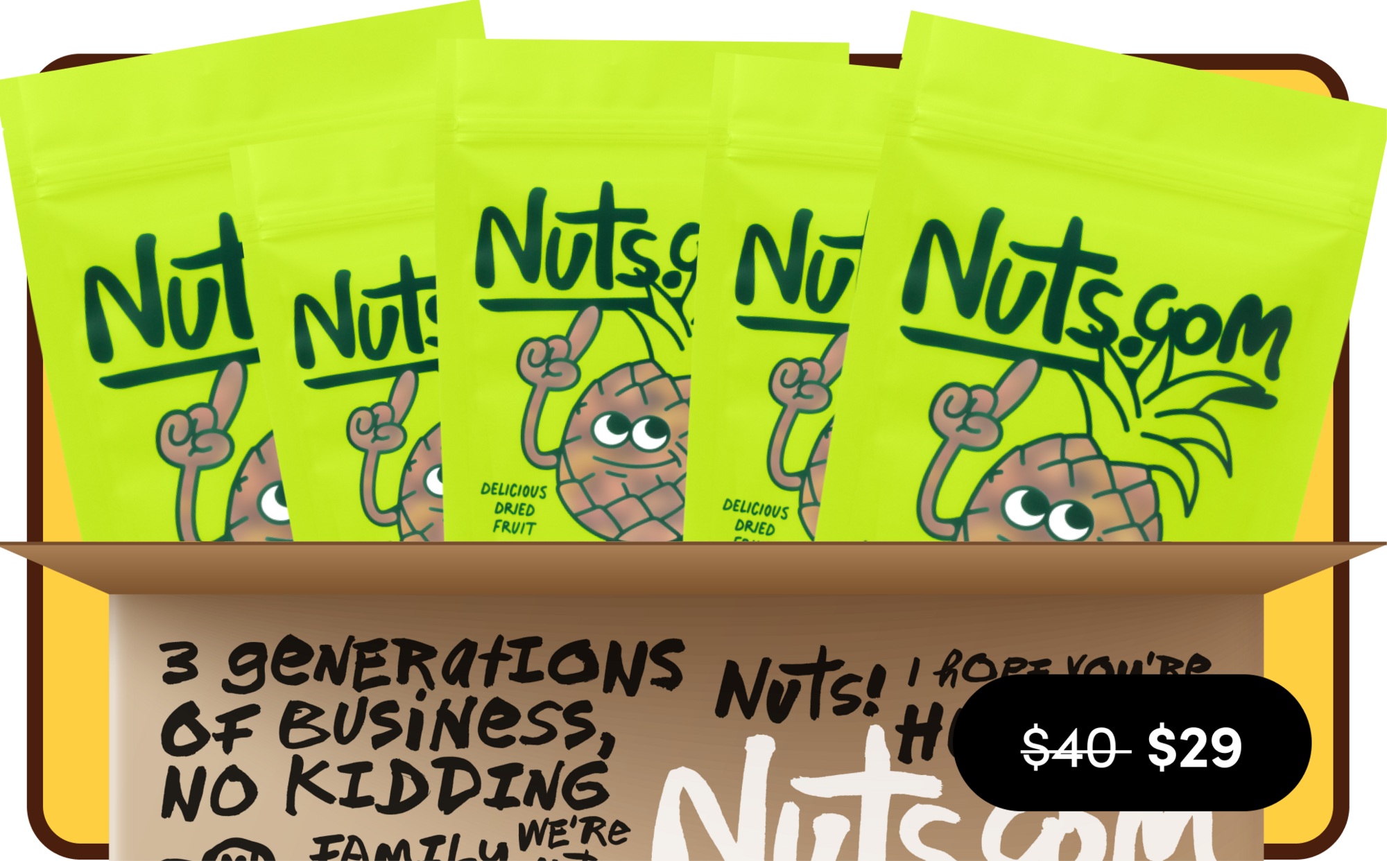 Trial Offer: Dried Fruit Favorites Box