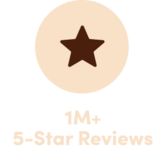 1M+ 5 star reviews