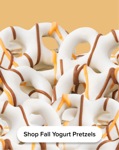 shop Fall Yogurt Pretzels