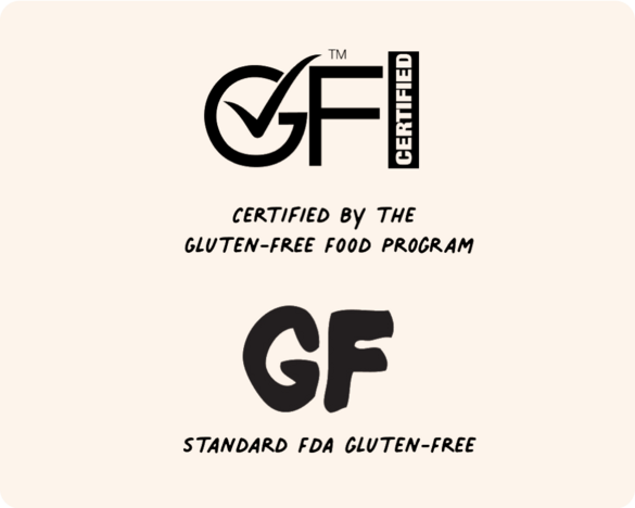 image of gluten free certifications