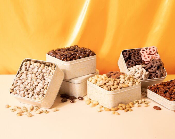 Various nuts.com gift products