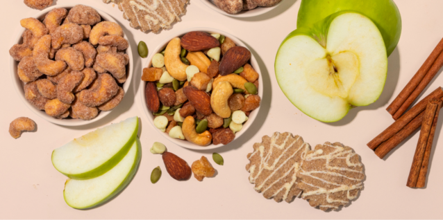 image of fall flavored products