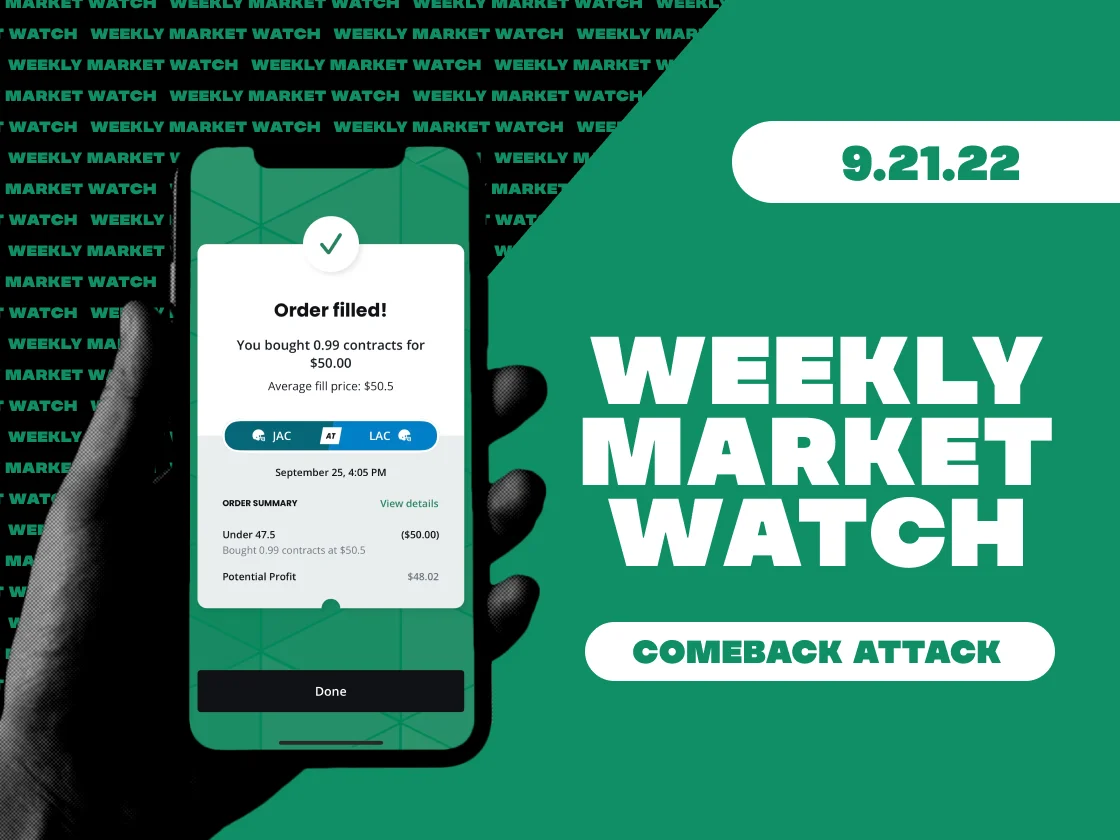 Weekly Market Watch: Comeback Attack image