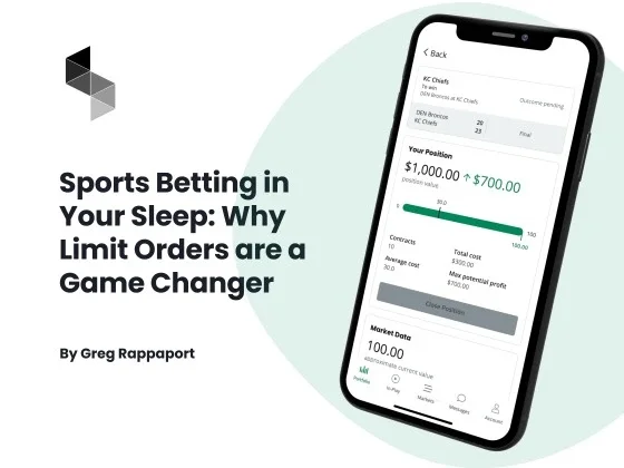 Sports Betting in Your Sleep: Why Limit Orders are a Game Changer image