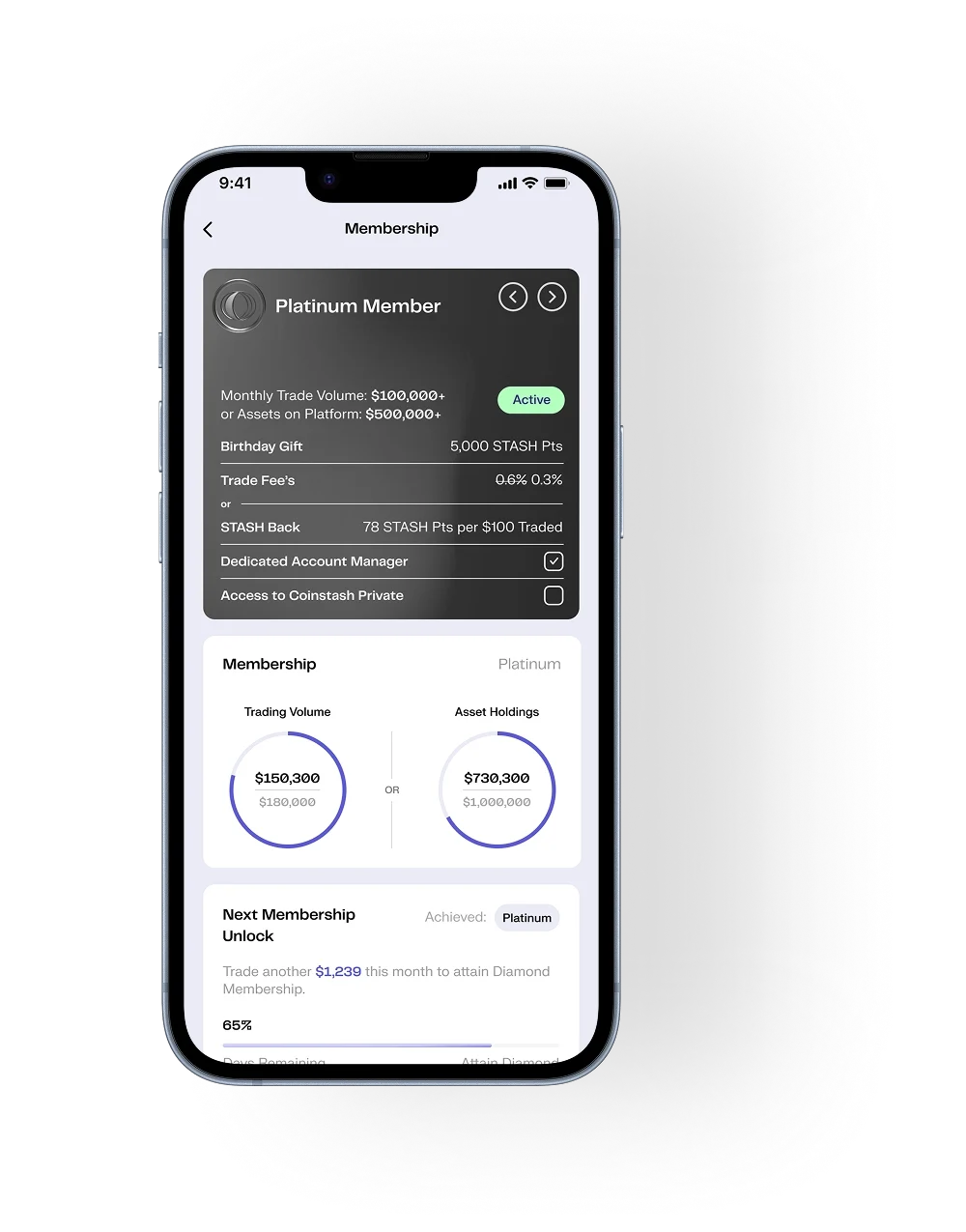 Coinstash Memberships