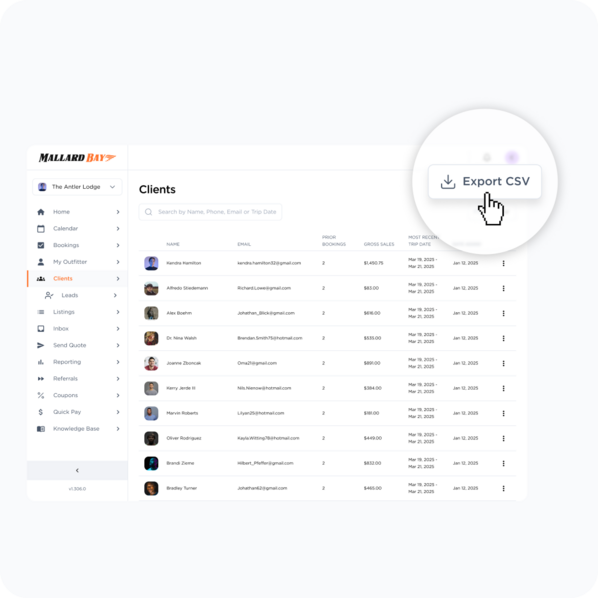 Export Data for Advertising