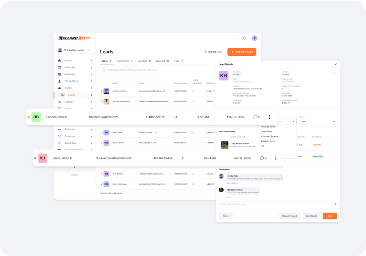 Manage Leads