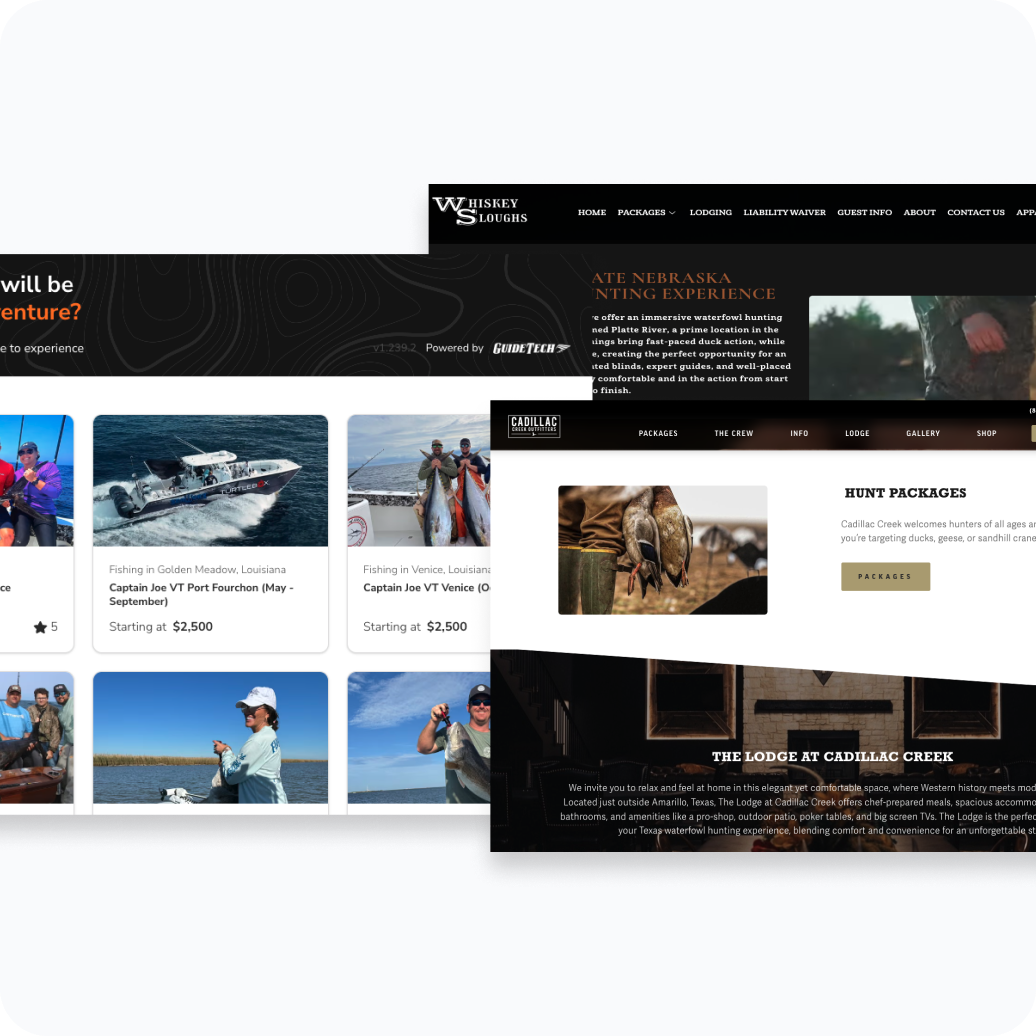 Custom Outfitter Website