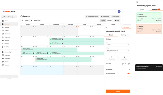 Calendar Management