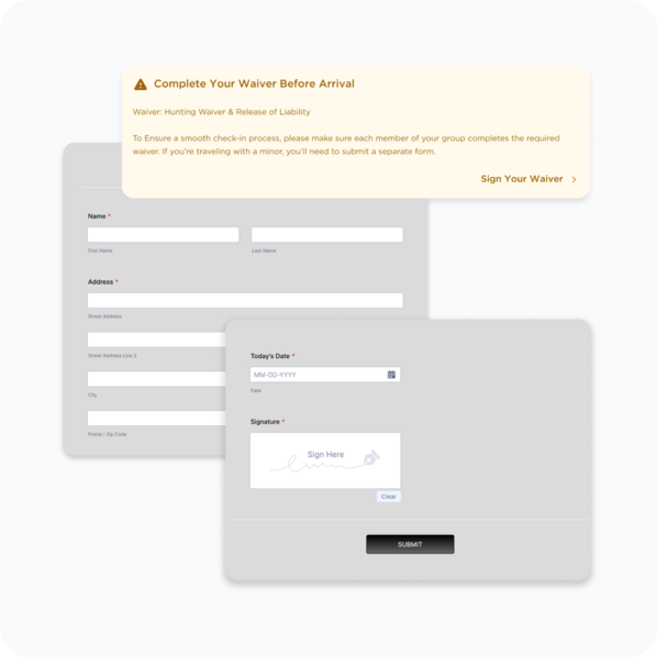 Digital Waiver Tools