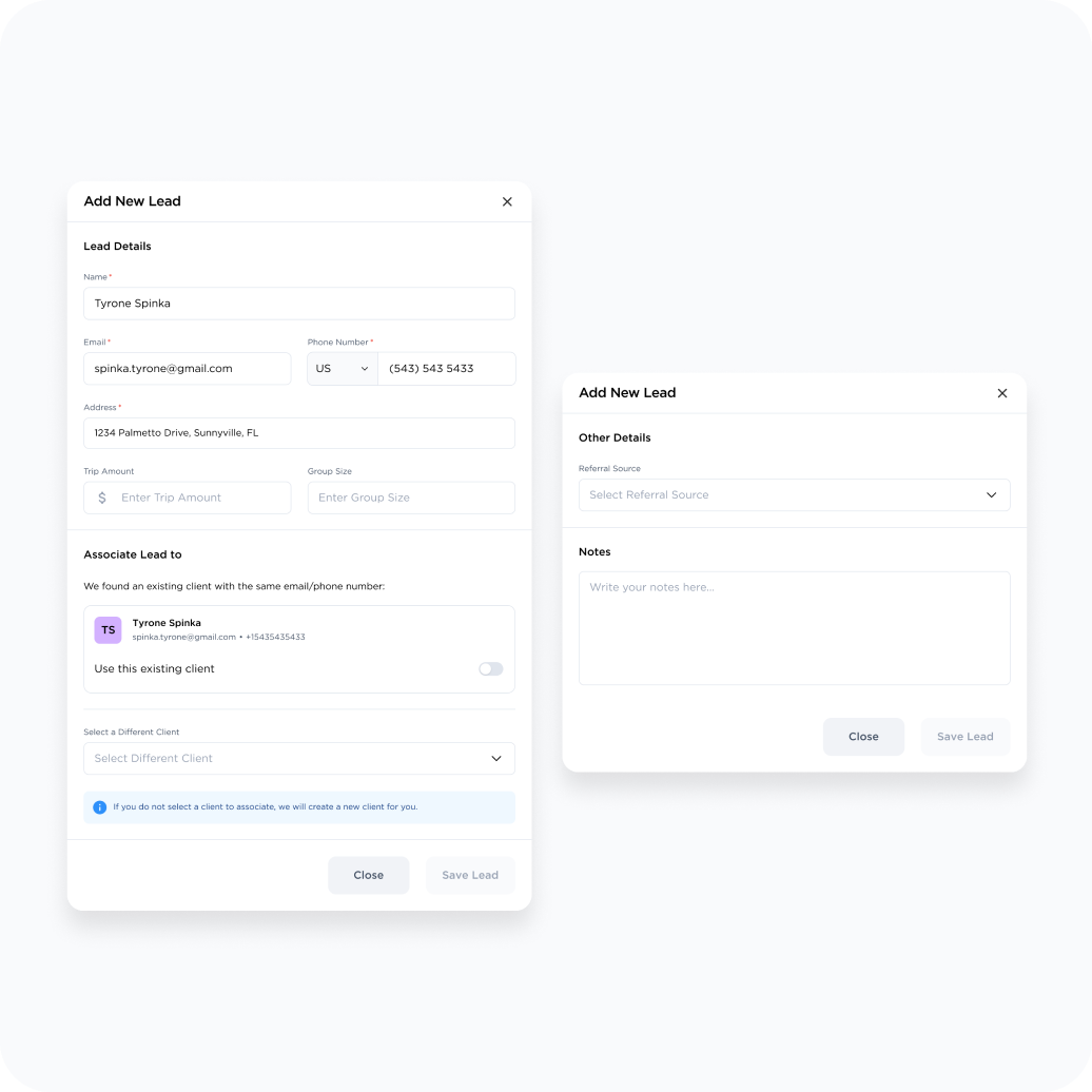 Organize Leads in One Place