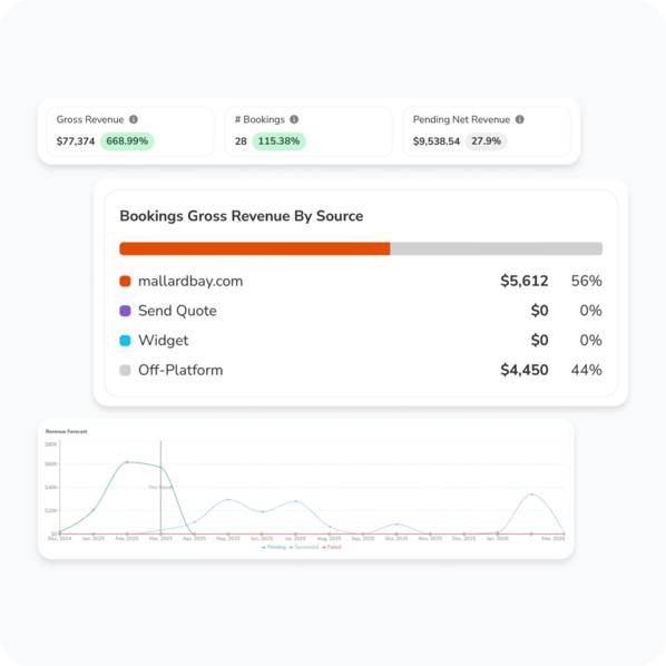 Revenue forecasting report