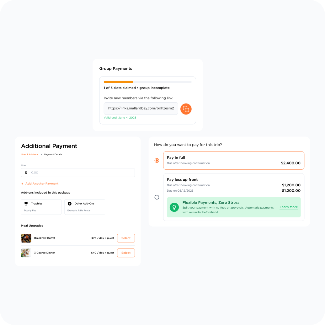 Flexible for Any Payment Setup