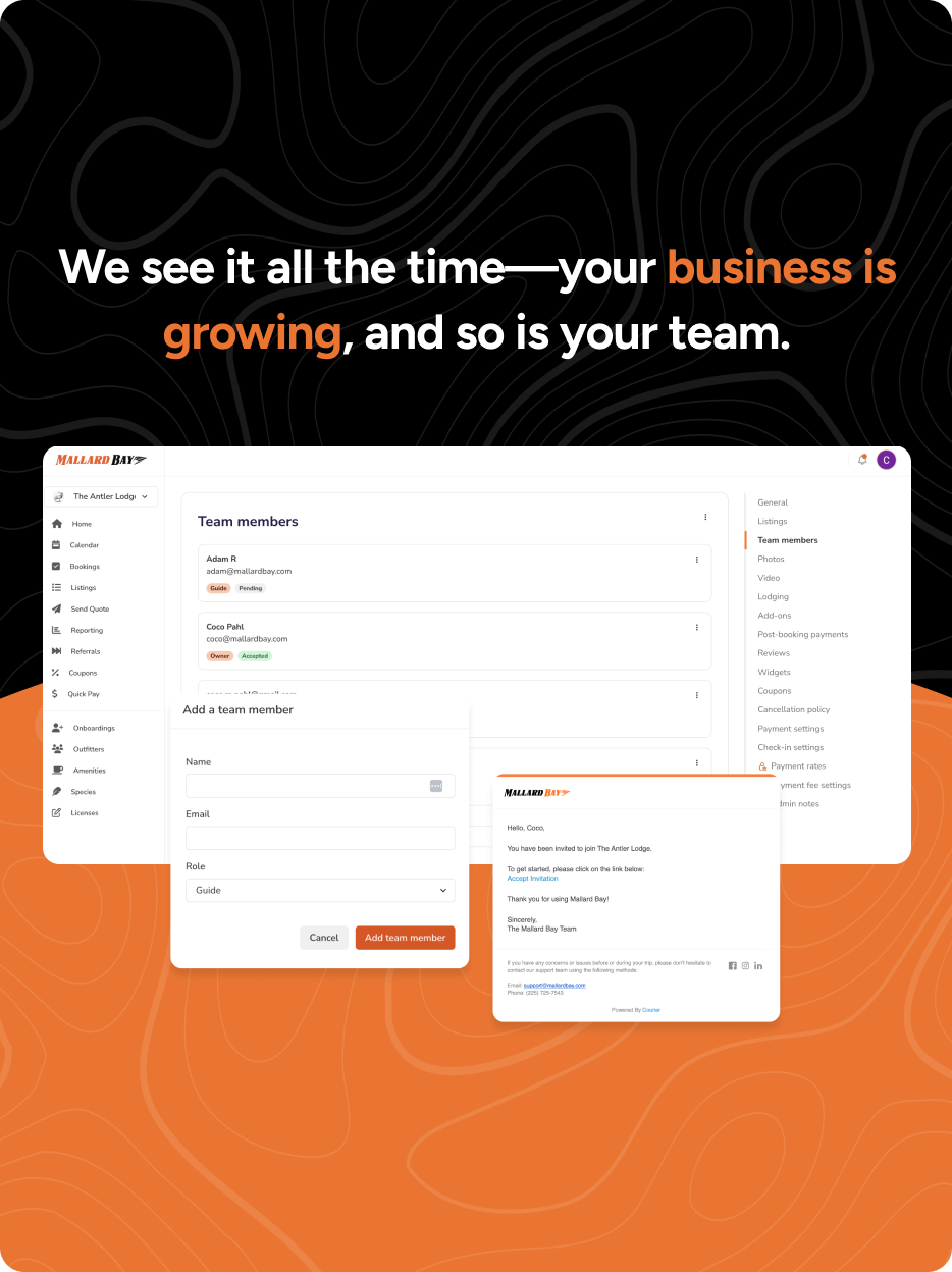 Team members
