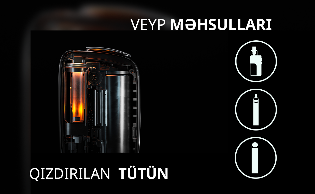 Qızdırılan tütün və veypinq məhsulu