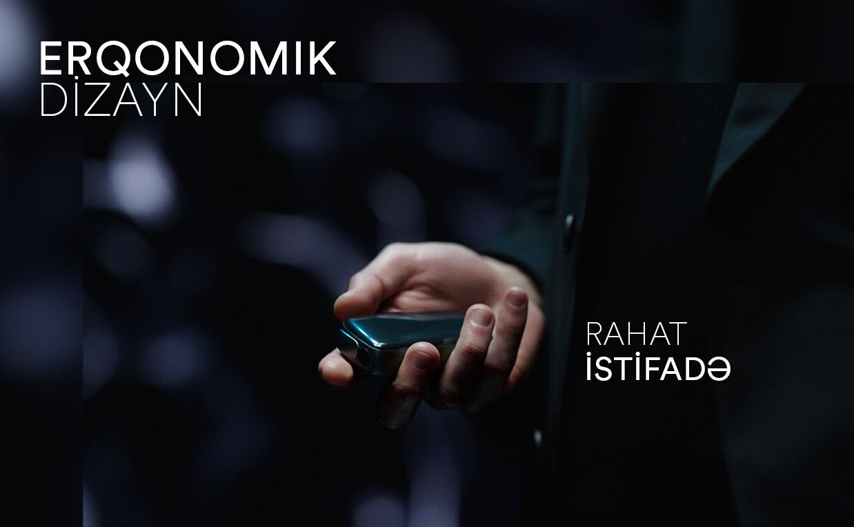 Ploom X Advanced - erqonomik dizayn