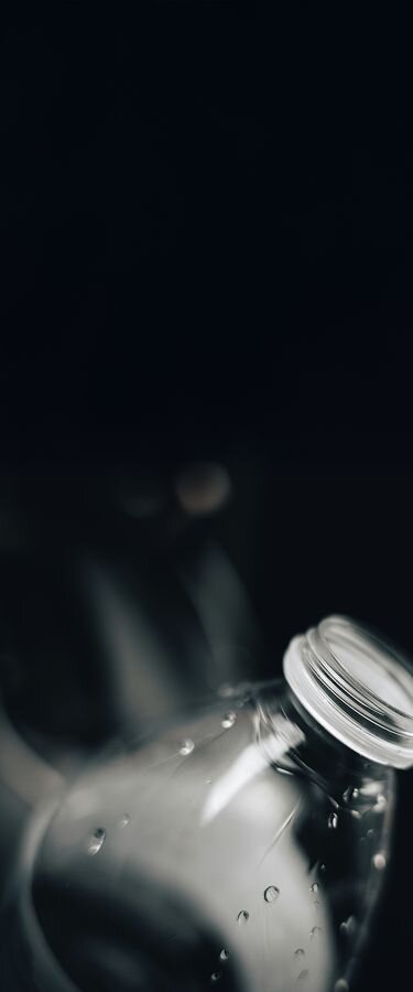 Plastic bottle background