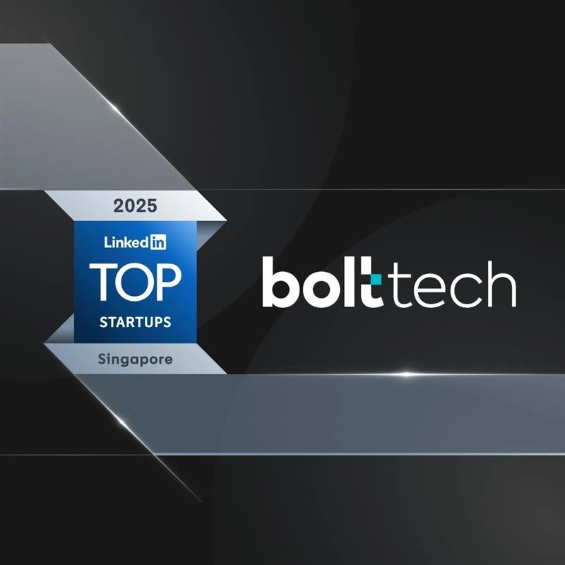 bolttech makes LinkedIn Top Startups 2025 (Singapore)
