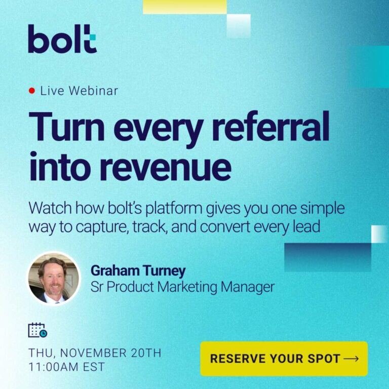 Turn every referral into revenue