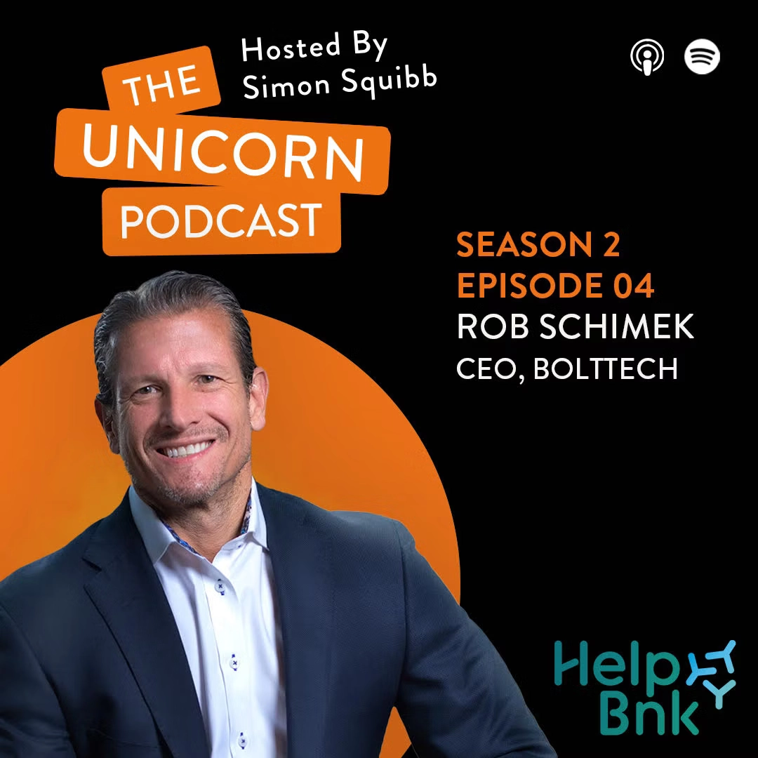 Unicorn Podcast interview with our Group CEO Rob Schimek