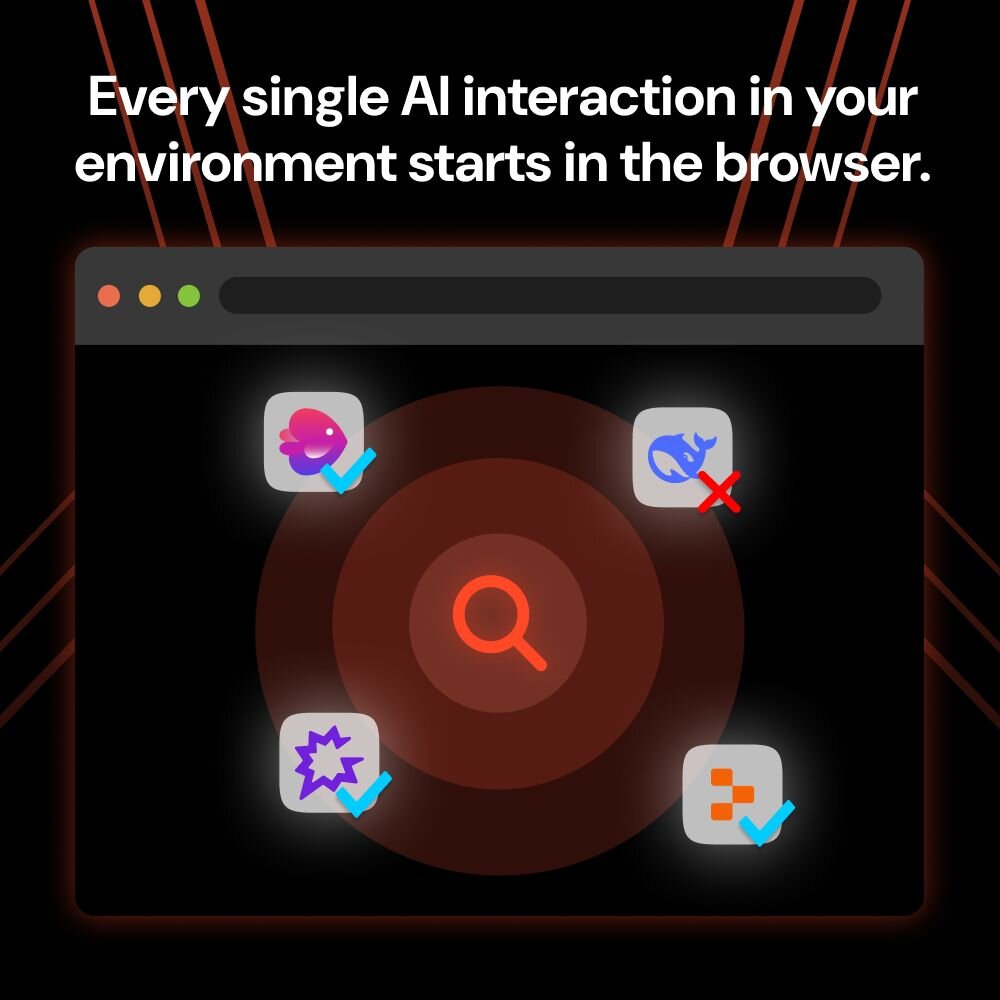 AI interactions in your environment start in the browser.