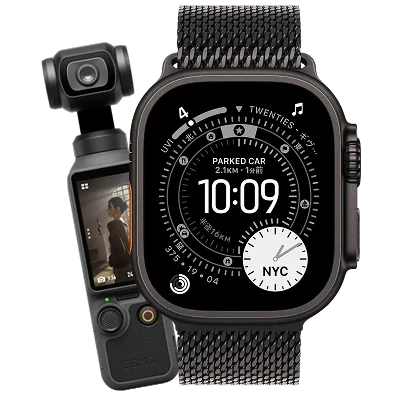 Apple Watch Ultra 3 & DJI Pocket 4