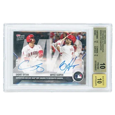 Ohtani × Harper Dual-Signed Card
