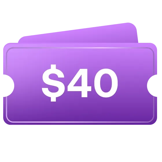$40 in Position Vouchers
