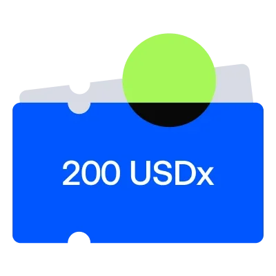 200 USDx CFD Position Vouchers