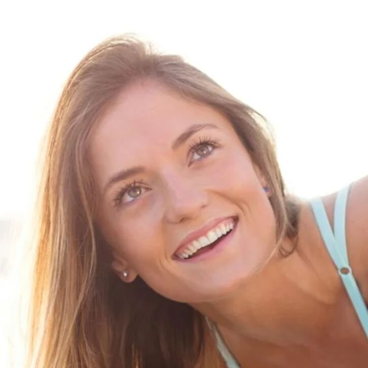 Woman smiling