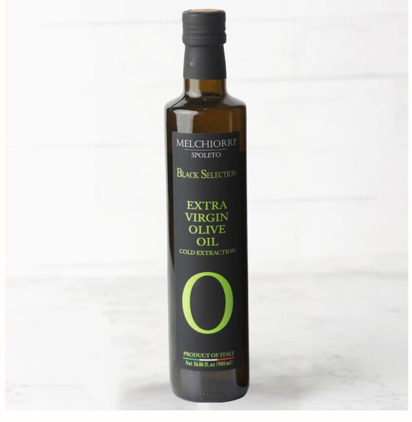 Melchiorri Black Selection extra virgin olive oil bottle