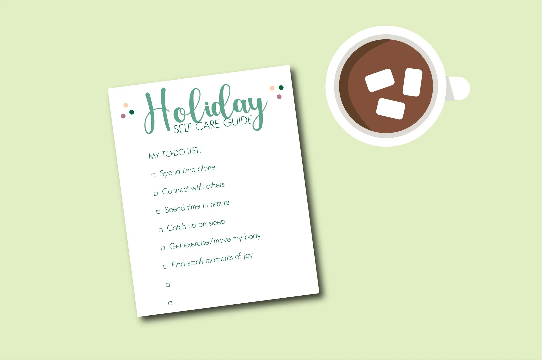 Not Another Holiday Checklist