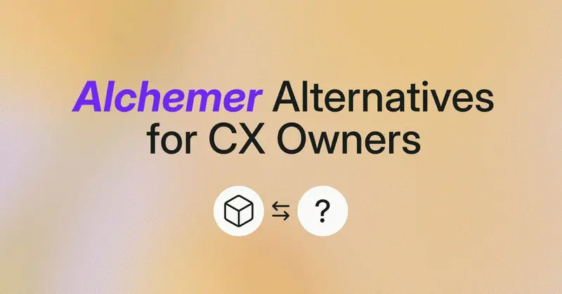 8 Alchemer Alternatives for Mid-Market Teams Running Feedback Programs in 2026