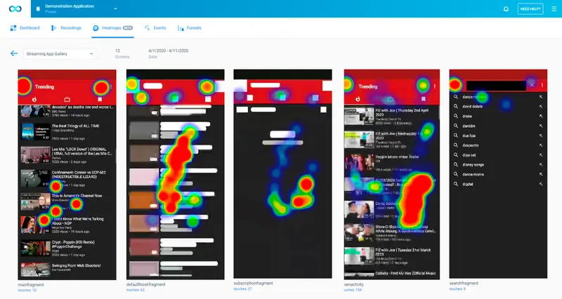 website heatmap