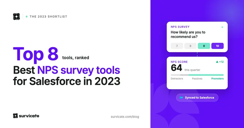 8 Best NPS Survey Tools for Salesforce in 2023