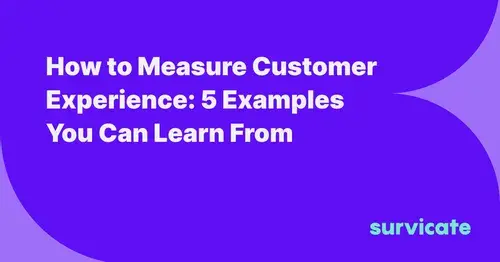 How to Measure Customer Experience: 5 Examples You Can Learn From