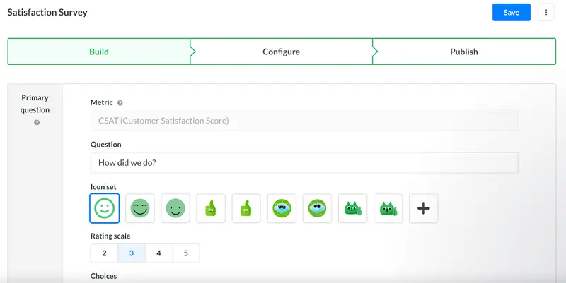 customer satisfaction tools listicle Simplesat survey builder