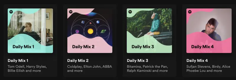 spotify suggestions