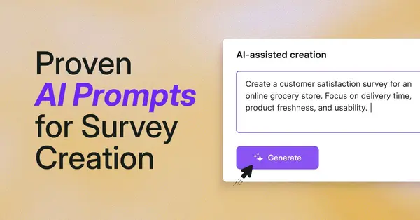 How to Write a Perfect AI Prompt to Create a Survey?