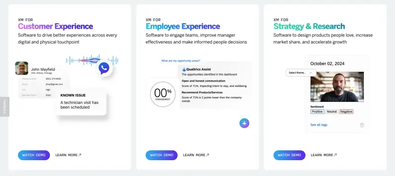 Delighted alternative - Qualtrics