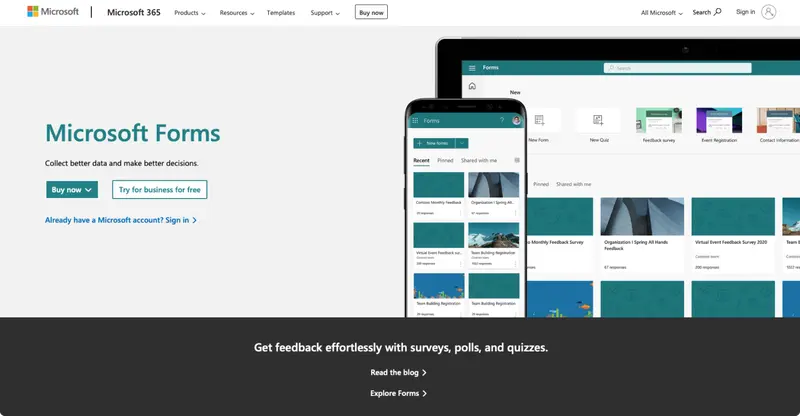 Microsoft Forms
