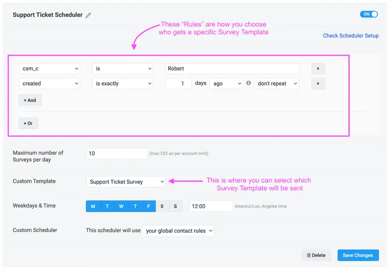 customer satisfaction tools AskNicely survey builder