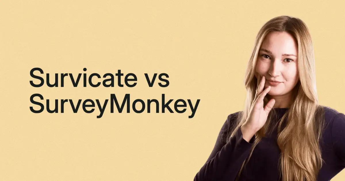Survicate vs SurveyMonkey: Simple Surveys vs Connected Feedback