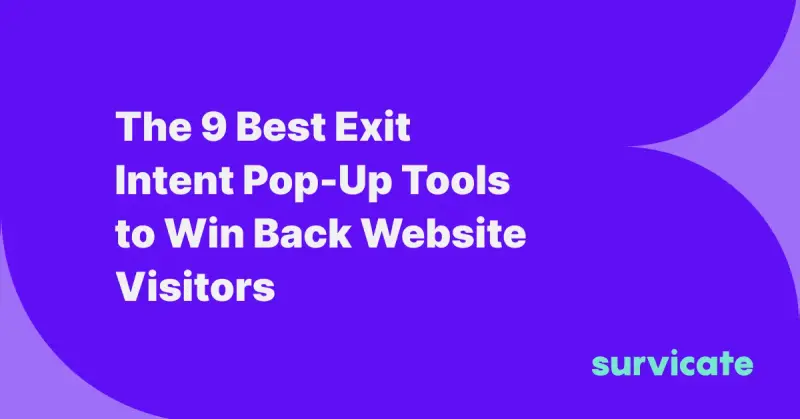 The 9 Best Exit Intent Pop-Up Tools to Win Back Website Visitors