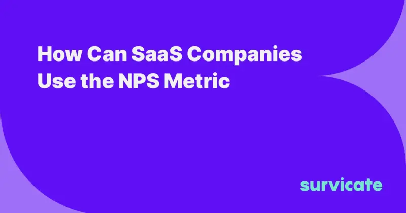 How Can SaaS Companies Use the NPS Metric