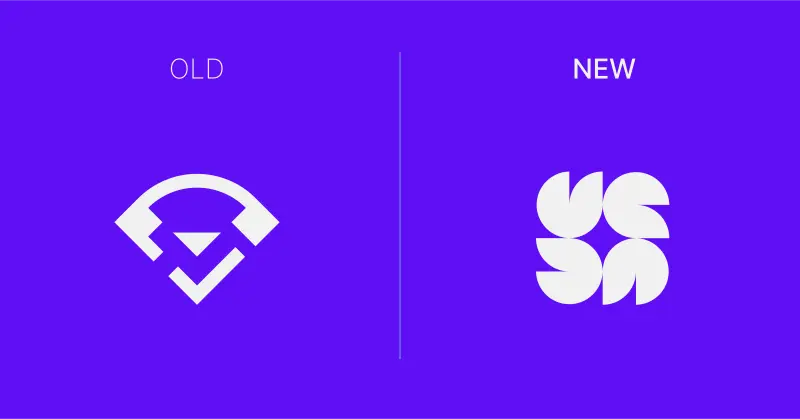 An image showing the old Survicate icon and the new Survicate icon